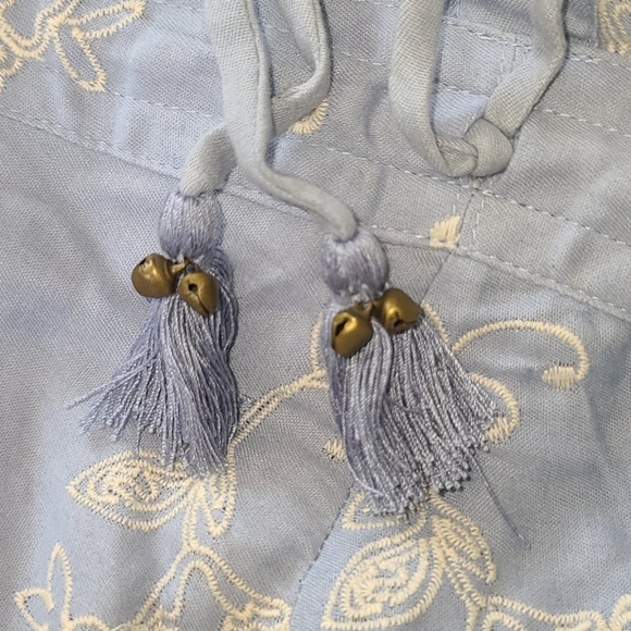 New Spell designs casablanca romper chambray L NWT - Picture 12 of 15